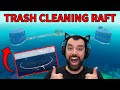 Building a MASSIVE trash collecting vessel in RAFT (while raising money for #TeamSeas)