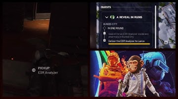 A Reveal in Ruins Quest: ESR Analyzer Location in Buried City in Arc Raiders