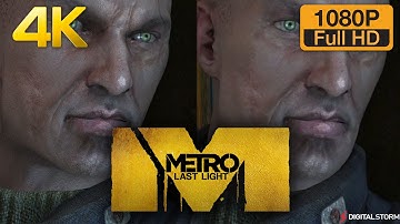 4K vs 1080p Graphics Comparison - Metro Last Light
