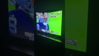 Collinsworth said what? Am I the only one who heard that? #football #nfl