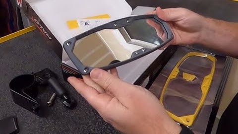 Seizmik Halo Rear View Mirror | UTV Rear View Mirror Product Review