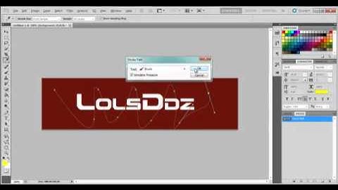 Photoshop Cs5 - Creating Glowing Lines