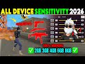 Free Fire Max Auto Headshot Trick 2026 Sensitivity ⚙️ 2gb, 3gb, 4gb Ram Headshot Sensitivity Setting