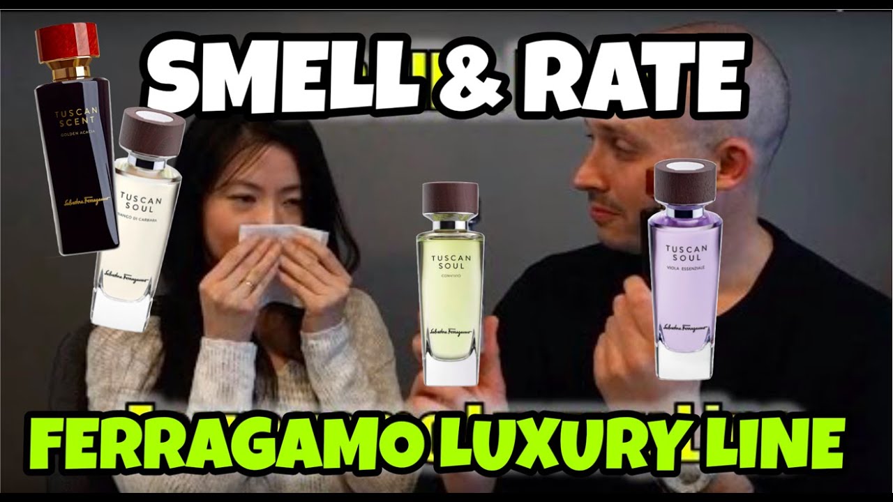 Best Ferragamo Luxury Line Fragrances/Smell & Rate YouTube