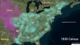 1830 US Census: Population, States, Cities, Demographics | America by the Numbers | Slave population