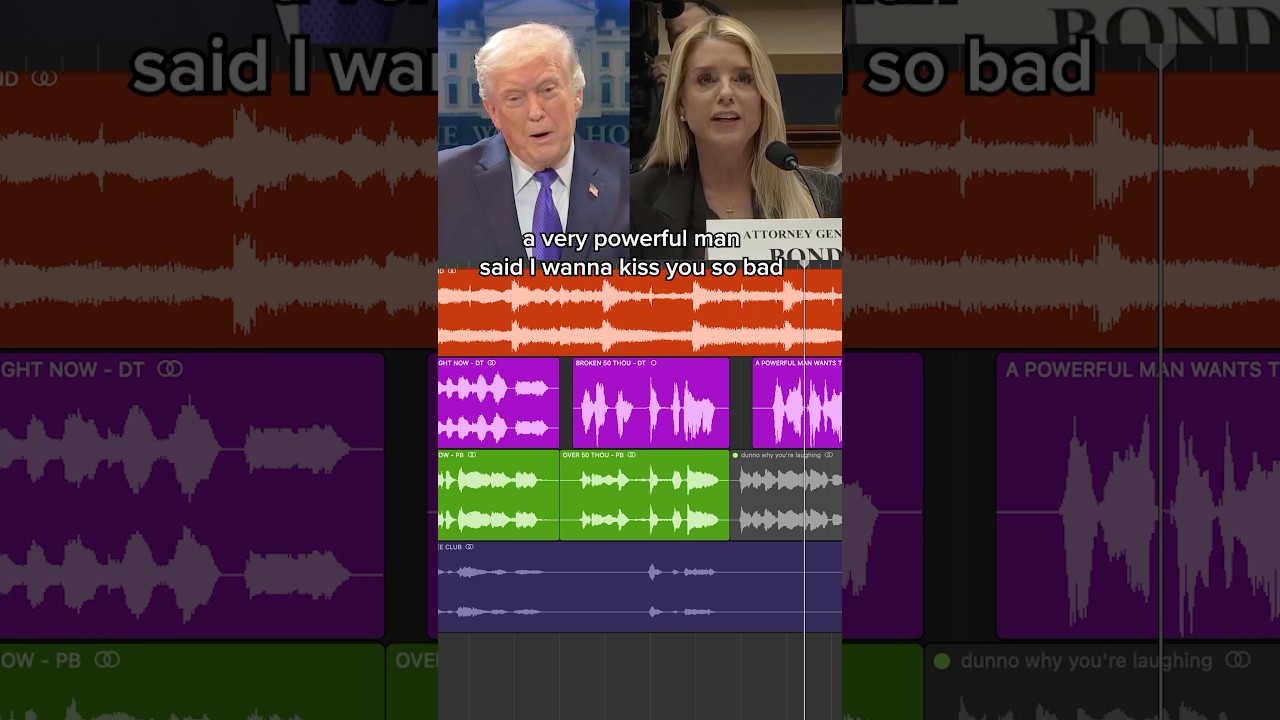 How Is The Dow but it’s Trump and Bondi harmonizing - Auto-Tune The News 