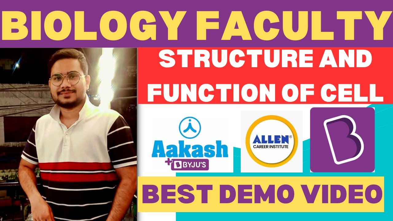 Aakash Byju's Hirings 2023 Best Demo Video Biology Faculty Jobs