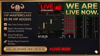 LIVE Day Trading: !  | $15.02 GREEN  Momentum Mastery (Webull & DayTradeDash)