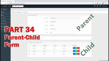 Part 34 - Parent Child Form with Bootstrap