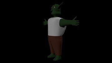 Goblin turntable render