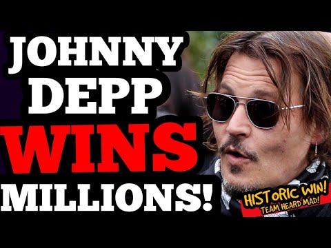 Johnny Depp’s HISTORIC WIN has Team Amber Heard SEETHING! He GETS $MILLIONS as SPAIN REJECTS HER!