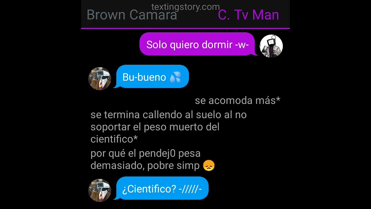 Cientifico tv man 💜 x camara simp 🤎 CAP 11 Parte 2 