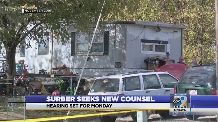 Surber Seeks New Counsel