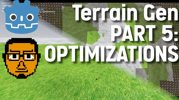 Improving Terrain Generation in Godot 4.0 using Rendering, Physics Server and Threading