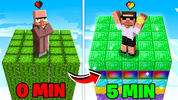 Minecraft But, Chunk Changes Every Minute