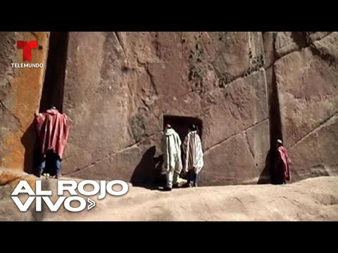 En Perú aseguran que hay una puerta dimensional en una roca