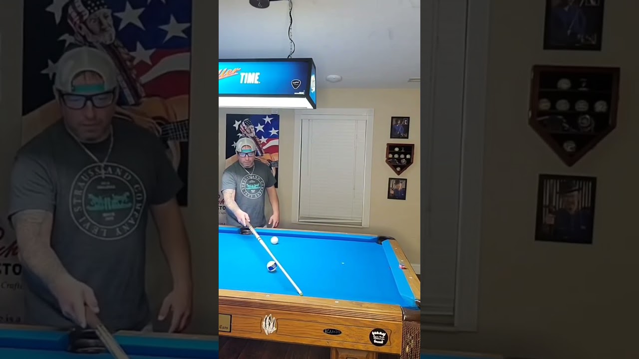 Image of video the One rail banks.. A SIMPLE method to improve your pool game. 15