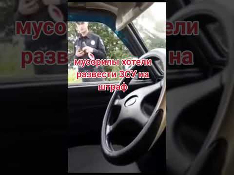 Видео: МУСОР ЗУПИНИВ ВІЙСЬКОВИХ-ОБМАТЮКАВ ТА ПОГРОЖУВАВ #ЯНЕДОВІРАЯПОЛІЦІЇ #мвс #поліціяукраїни