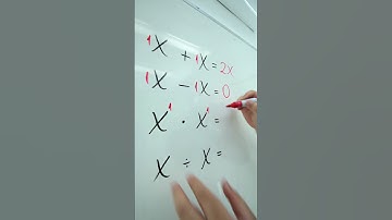 😱 4 OPERAÇÕES ENVOLVENDO A INCÓGNITA X: adição, subtração, multiplicação e divisão com letra