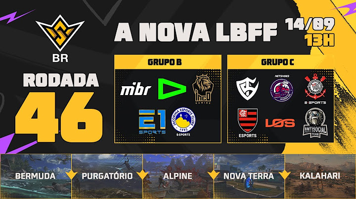 A NOVA LBFF🚨FFWS BR 🏆RODADA 46 - GRUPOS B e C | LBFF 🚨 #FREEFIRE