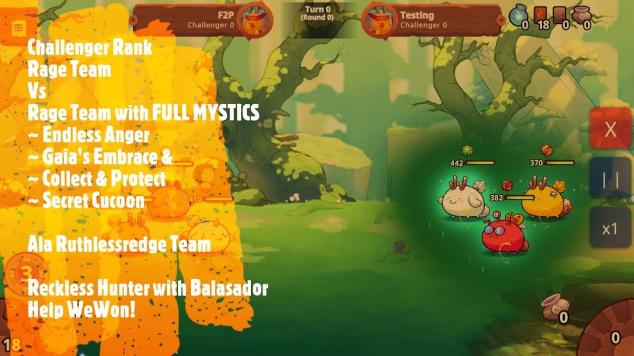 Endless Anger Challenger Rank Rage Team Vs Endless Anger, Gaia's Embrace & Collect ...
