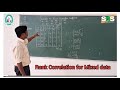 Rank Correlation Coefficient between X and Y| Statistics| SNS Institutions 