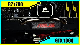 Ryzen 7 1700 + GTX 1060 5GB Gaming PC in 2022 | Tested in 7 Games