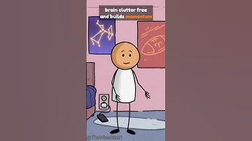 STOP PROCRASTINATING with the 2-Minute Rule⏱️ | Productivity Hack