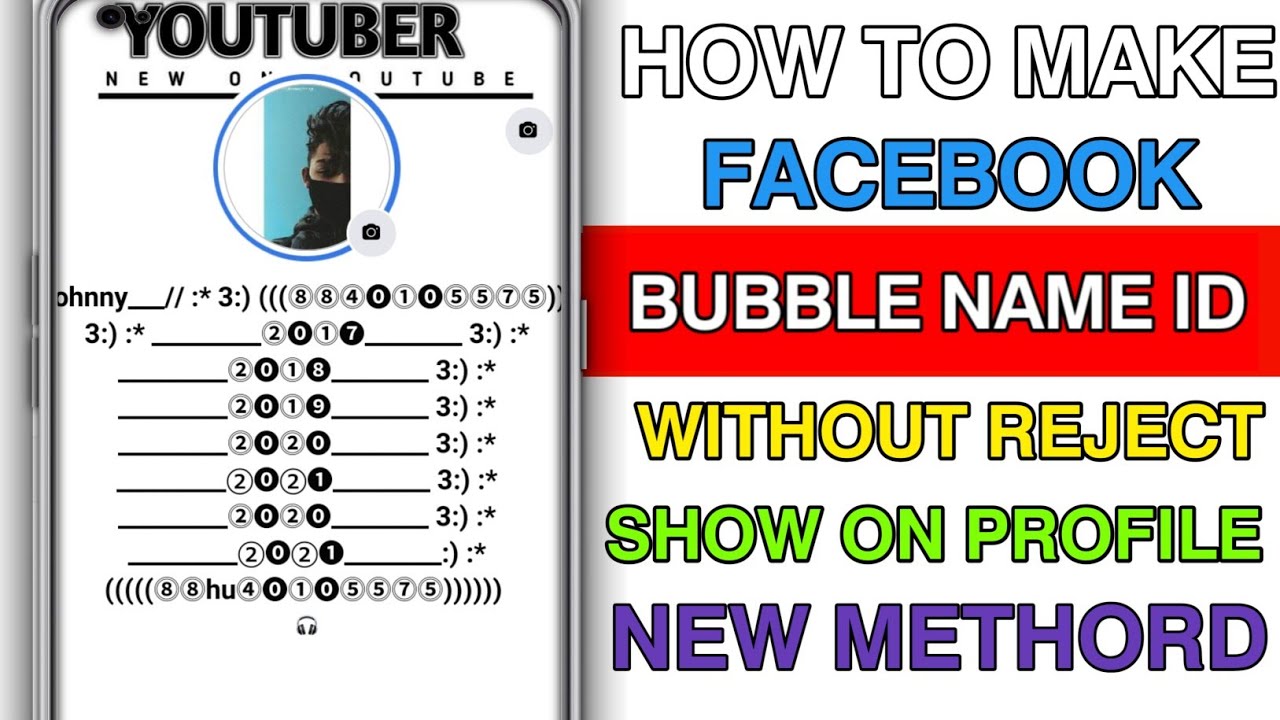 Download How To Make Bubble Name Facebook Account || Bubble + Emoji Name Id || Emoji Name Id Kaise Banaye