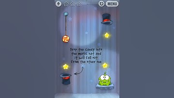 Cut The Rope 4-1 Walkthrough /  Solution (Magic Box) Level Guide.