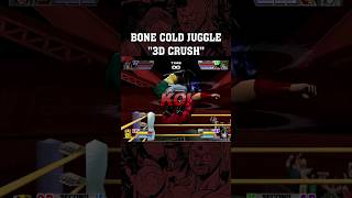 BONE COLD JUGGLE 3D CRUSH
1P ClouDNova vs 2P Yarida7
Whiff punishing aerial throw to juggle(landing frames count as airborne) then cancelling Rush 2 into Lvl2 throw to catch the air-tech.
🤜Follow me!
https://twitter.com/ClouDNovaLab
#shorts #UltimateMuscleGCN #3DFighter BONE COLD JUGGLE 3D CRUSH