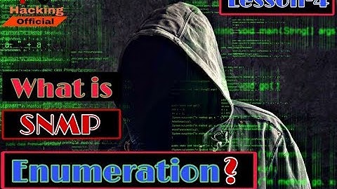 [Ethical Hacking Course] || What is SNMP Enumeration ? || Lesson-4 ||