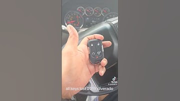 silverado 2019 add key