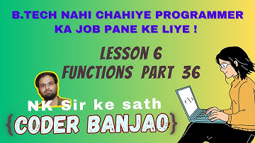 Learn JavaScript In Hindi | Functions | Part 36 | Practice Question | Coder Banjao !