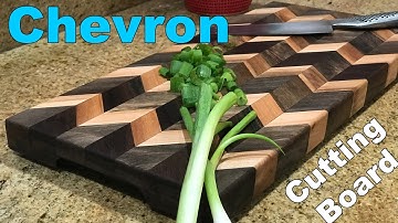 Chevron Cutting Board Tutorial