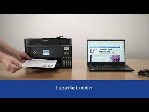 Video: Apa itu auto duplekser pada printer Epson?
