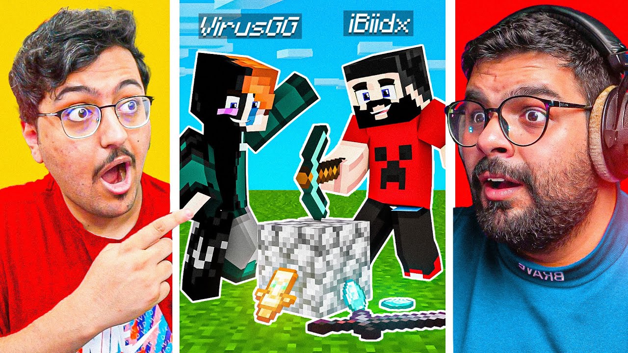 ماين كرافت ولكن اي شي تكسره يعطيك شي عشوائي ! ( مستحيل يالحظ ! 😱🔥) | Minecraft