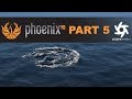 Phoenix FD. Ocean simulation and TyFlow object interaction. Octane Render.