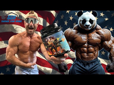 ANYTHING ELSE WOULD BE UNAMERICAN! 🐼  Panda Supps & Merica Labz FIRST BLOOD Pre-Workout Review