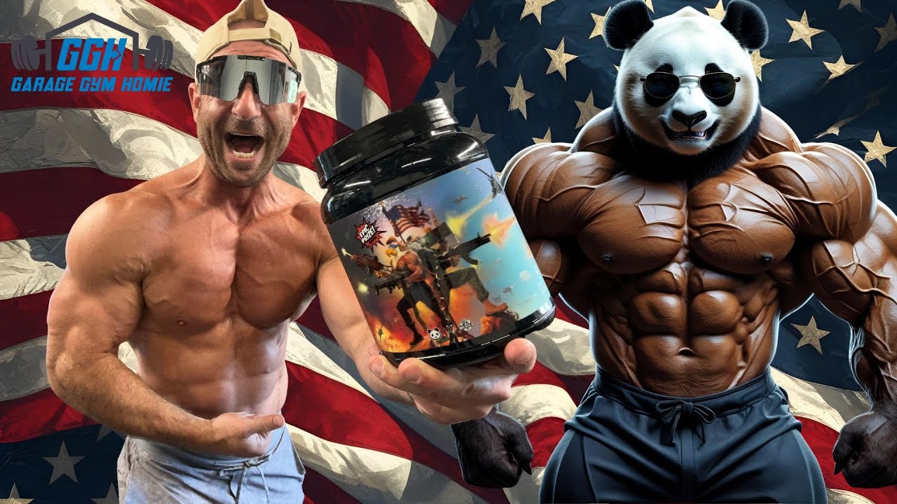 ANYTHING ELSE WOULD BE UNAMERICAN! 🐼  Panda Supps & Merica Labz FIRST BLOOD Pre-Workout Review