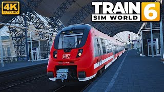 Train Sim World 6 PS5 Pro Gameplay - Leipzig Dresden - DB BR 442 Talent 2 - Dresen Hbf to Coswig.