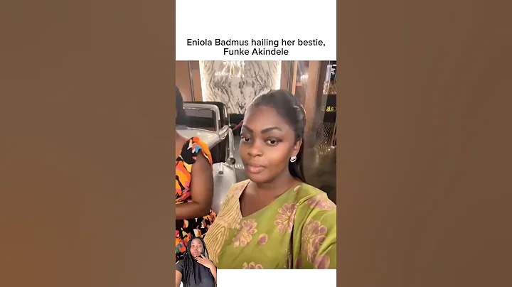 Funke Akindele and Eniola Badmus act like sisters ❤️ #shortsyoutube  #shorts #funkeakindele #foryou