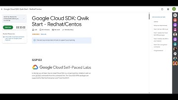 Google Cloud SDK: Qwik Start - Redhat/Centos | Arcade2025 #GSP122#arcade#goolgecloud#solution#cloud