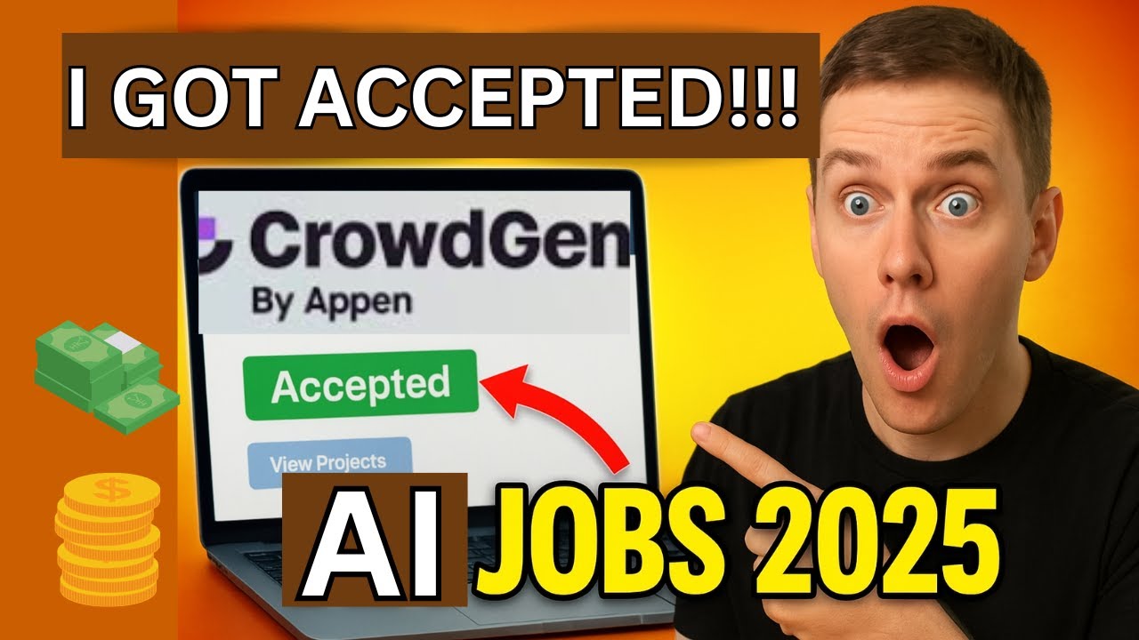 Crowdgen Is Paying People to Train AI From Home?! My Acceptance Proof Inside! 🔥📩