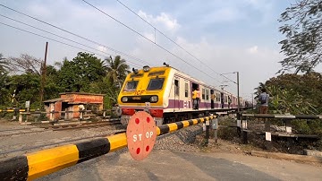 Dangerous Speedy Modern A/C Medha Emu Local Quickly acceleration Moving Throughout at Railgate