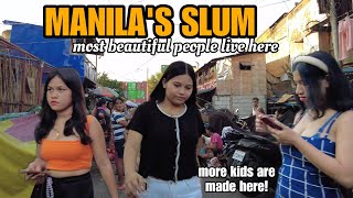 HAPPYLAND TONDO MANILA-Walking tour inside the famous slum [4k]