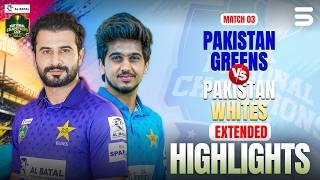 Full Highlights | Pakistan Blues vs Pakistan Whites | Match 3 | National Champions Cup 2026 | NA1J screenshot 2