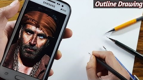 How To Draw Bachchhan Paandey?@akshaykumar