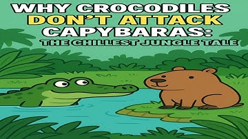 Why Crocodiles Don’t Attack Capybaras: The Chillest Jungle Tale