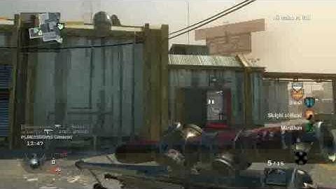 Call of Duty Black Ops EPIC Tomahawk Kill (Ricochet)